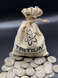 WWII Silver War Nickel Collector Sack – 20 Coin 35 Percent Silver Jefferson Nickel Set