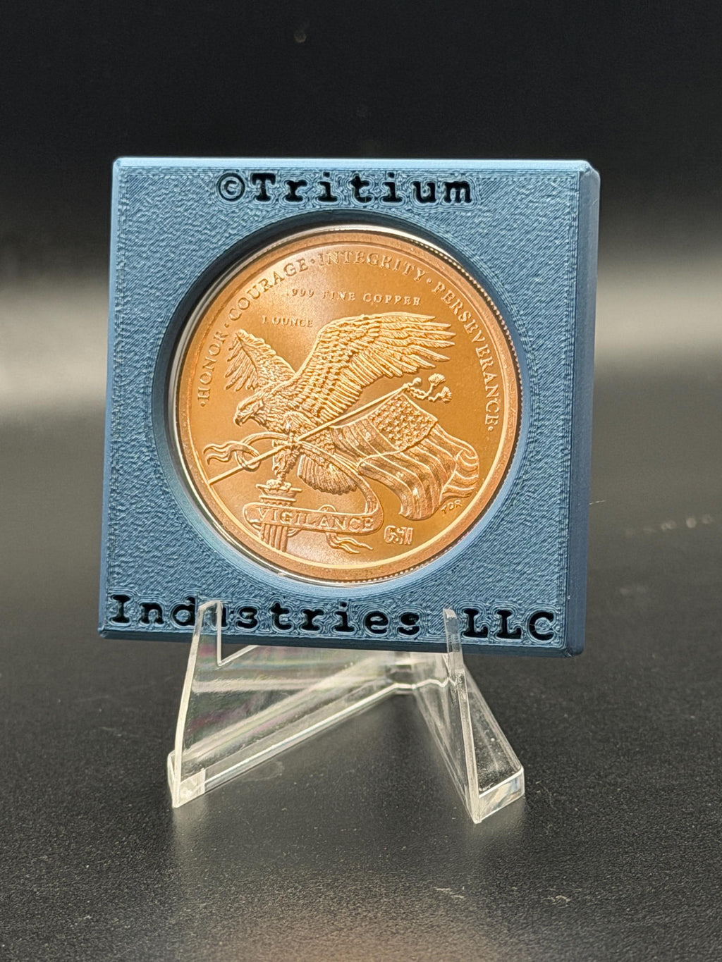 2026 1 oz Copper Round with Display Holder – 1776–2026 America 250th Anniversary Commemorative Collectible