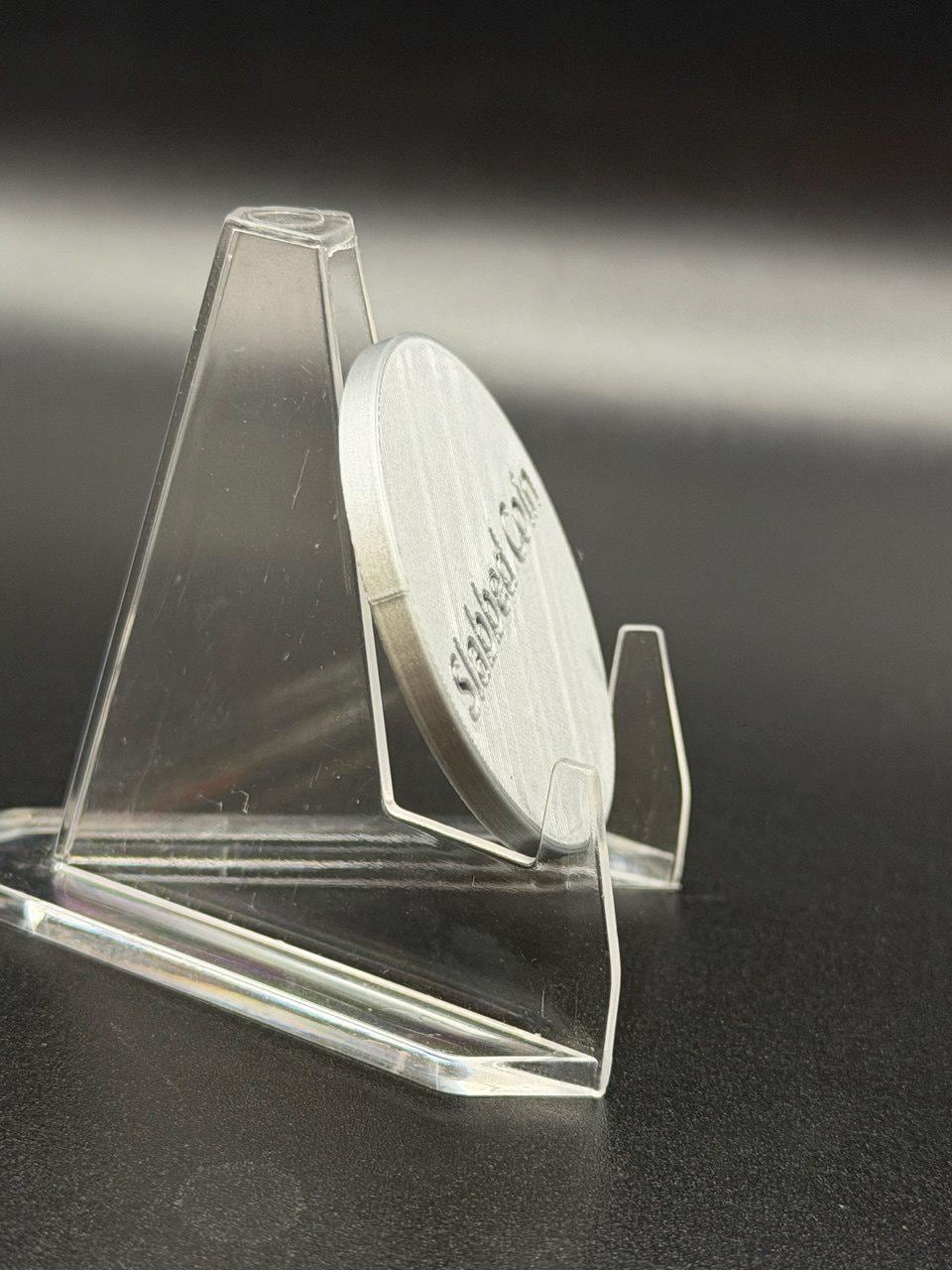 3D Printed Silver Dollar Album Filler Discs – Slabbed Coin Placeholders (5 Pack)