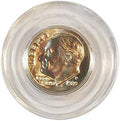 Dime Coin Capsules 5-Pack – 17.9mm Clear Protective Holders for Roosevelt, Mercury & Barber Dimes – No Coins Included