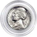 Nickel Coin Capsules 5-Pack – 21.2mm Clear Protective Holders for Jefferson, Buffalo & War Nickels – No Coins Included