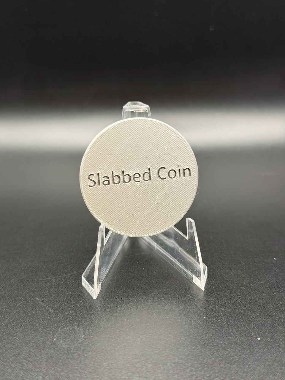 3D Printed Silver Dollar Album Filler Discs – Slabbed Coin Placeholders (5 Pack)