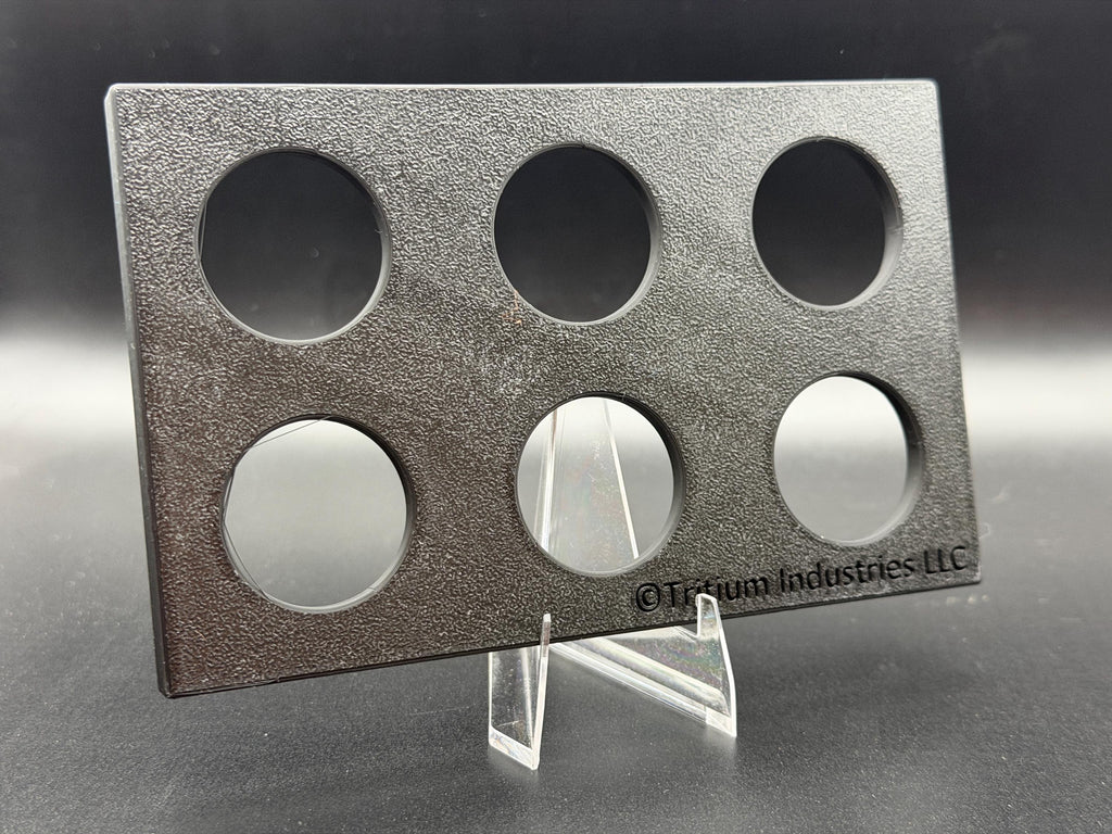 3D Printed 6-Spot Coin Capsule Display Holder – U.S. Mint Set Size