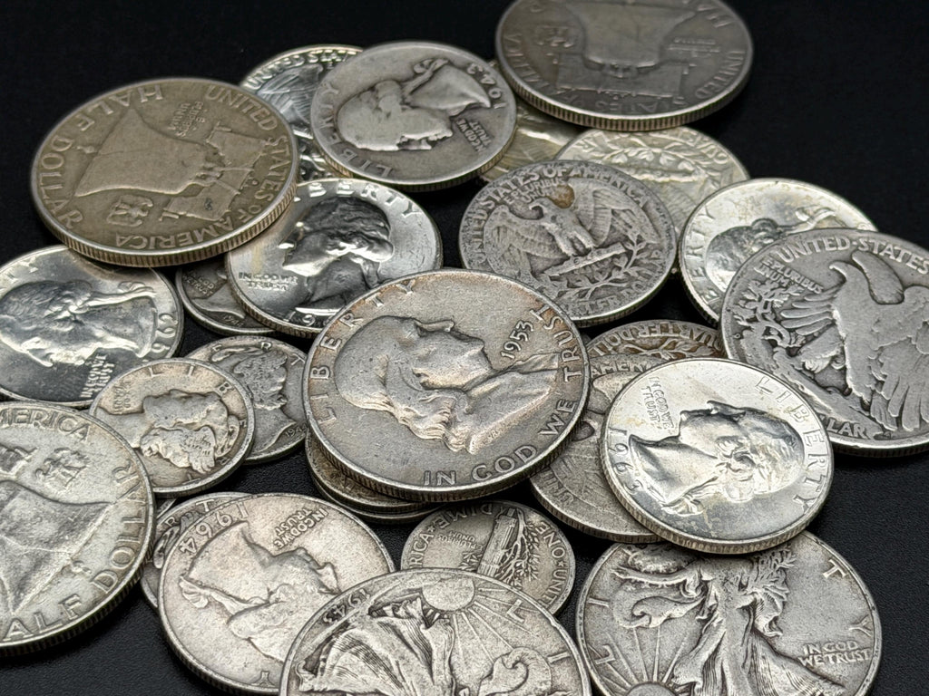 Silver Coin Starter Kit – Fixed-Content U.S. Silver Dime, Quarter, Half Dollar Gift Set
